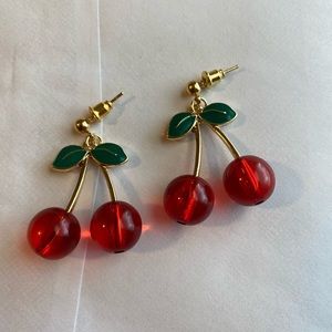 Cherry earrings